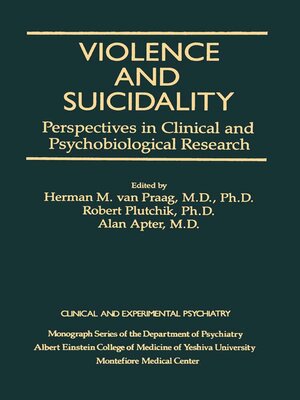 cover image of Violence and Suicidality